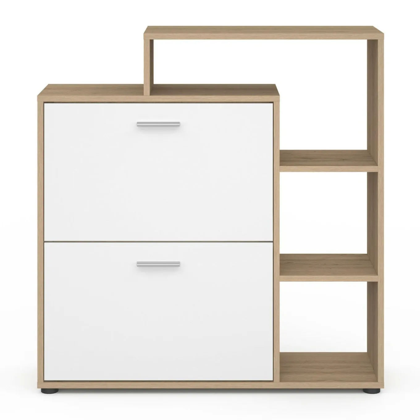 IDMarket Meuble à chaussures 2 portes avec étagère* Petits Meubles|Meubles À Chaussures