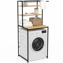 IDMarket Meuble dessus machine à laver design industriel* Séchoirs À Linge|Collection Industrielle