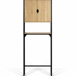 IDMarket Meuble toilette industriel bois et métal* Meubles Hauts|Meubles En Bois