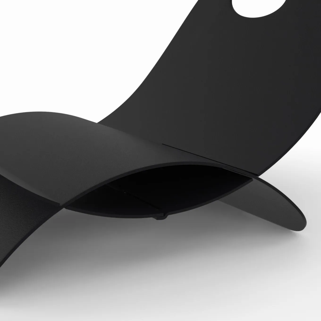 IDMarket Panier à bûches en métal noir 40 x 30 x 25 cm* Accessoires Cheminée