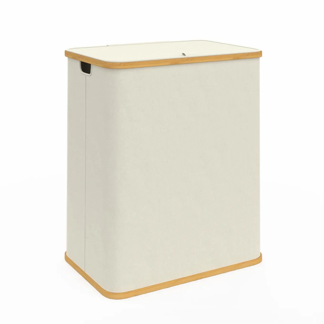 IDMarket Panier à linge 140L avec 2 bacs amovibles* Rangement Et Accessoires|Paniers À Linge