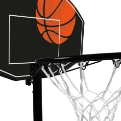IDMarket Panier de basket intérieur/extérieur sur pied hauteur réglable 240 à 305 cm*Enfant Jeux Enfant|Loisirs Et Jeux D'Exterieur