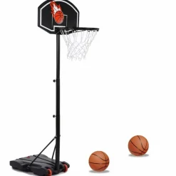 IDMarket Panier de basket sur pied hauteur réglable*Enfant Jeux Enfant|Loisirs Et Jeux D'Exterieur