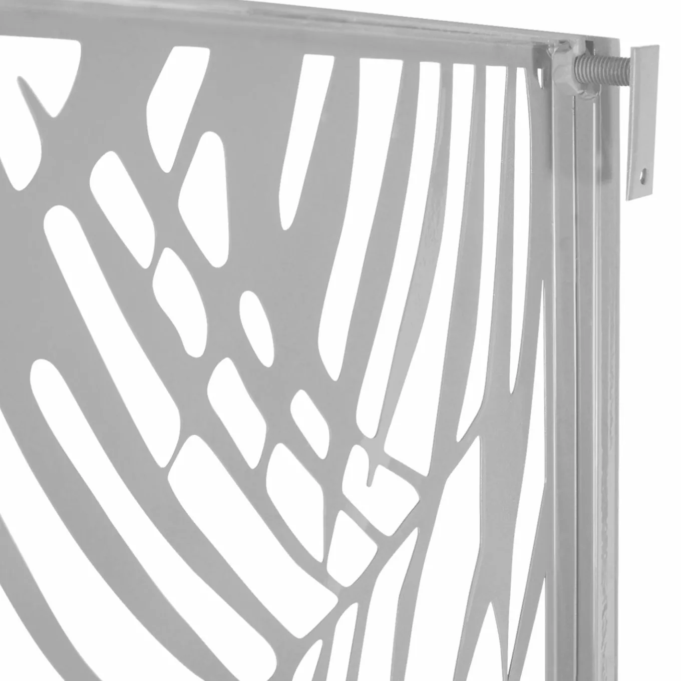 IDMarket Panneau décoratif universel 150 x 50 CM PALM gris clair* Panneaux Occultants