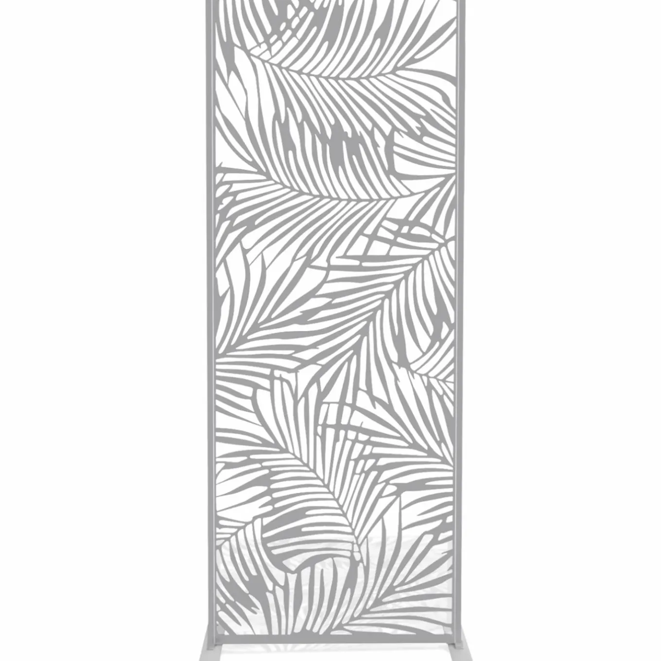 IDMarket Panneau décoratif universel 150 x 50 CM PALM gris clair* Panneaux Occultants