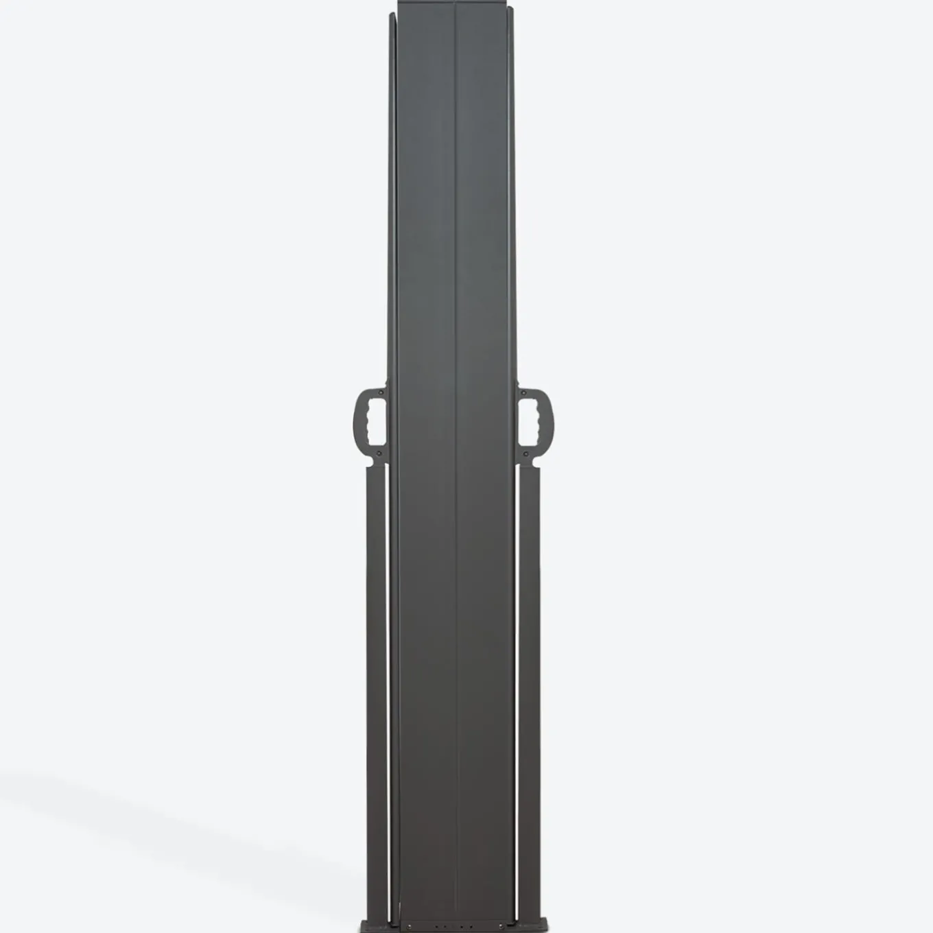 IDMarket Paravent double rétractable 180 x 800 cm gris anthracite* Paravents Extérieurs
