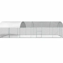 IDMarket Parc à poules grillagé 22,5 m²* Volières Et Enclos