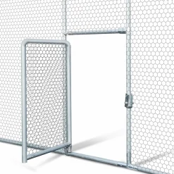 IDMarket Parc à poules grillagé 22,5 m²* Volières Et Enclos