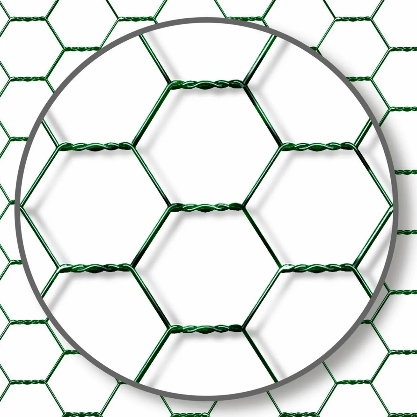 IDMarket Parc à poules grillagé 22,5 m²* Volières Et Enclos