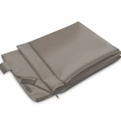 IDMarket Pergola acier lames orientables 3x4m avec 4 stores taupe* Tonnelles De Jardin|Pergolas