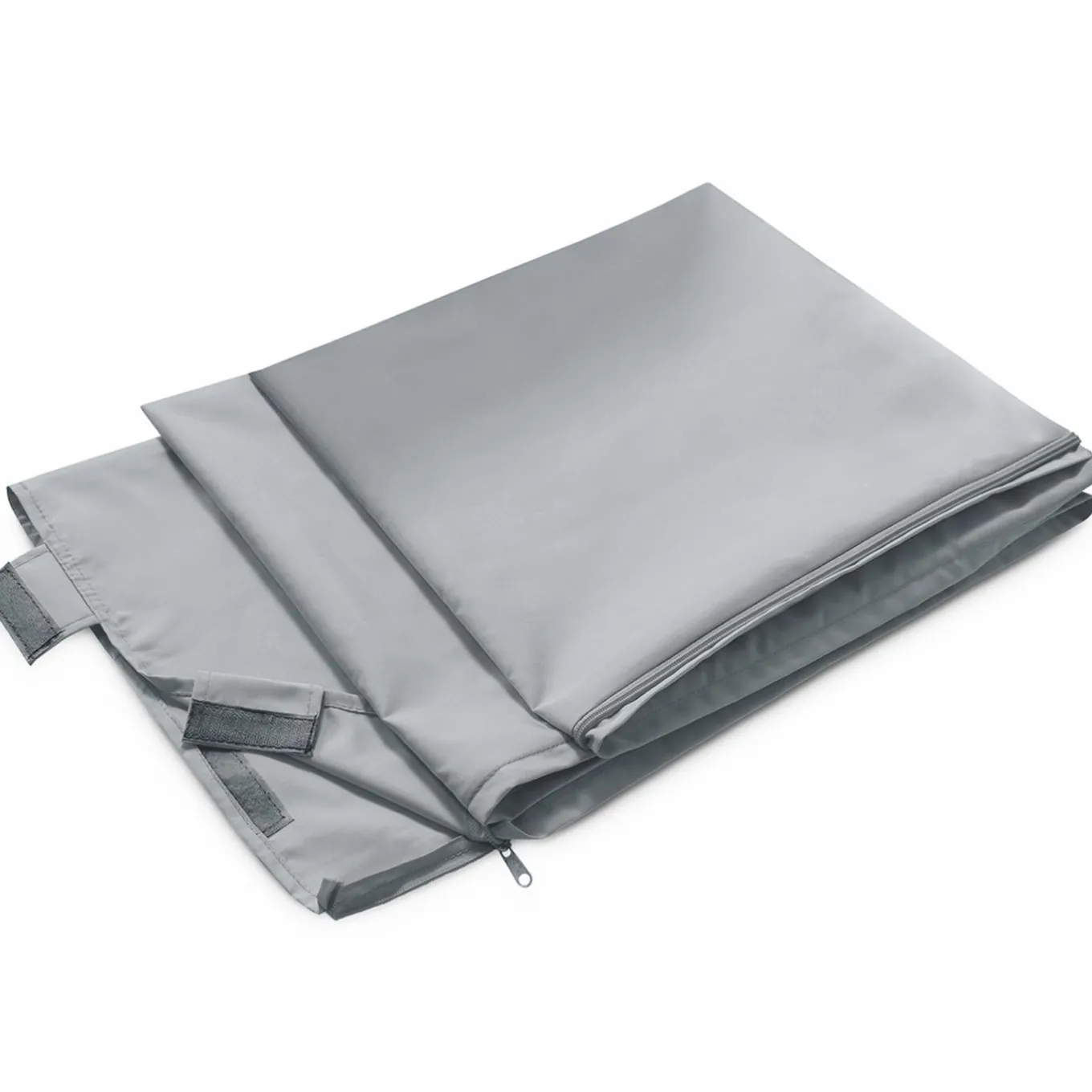 IDMarket Pergola acier lames orientables 3x4 m avec 4 stores gris clair* Tonnelles De Jardin|Pergolas