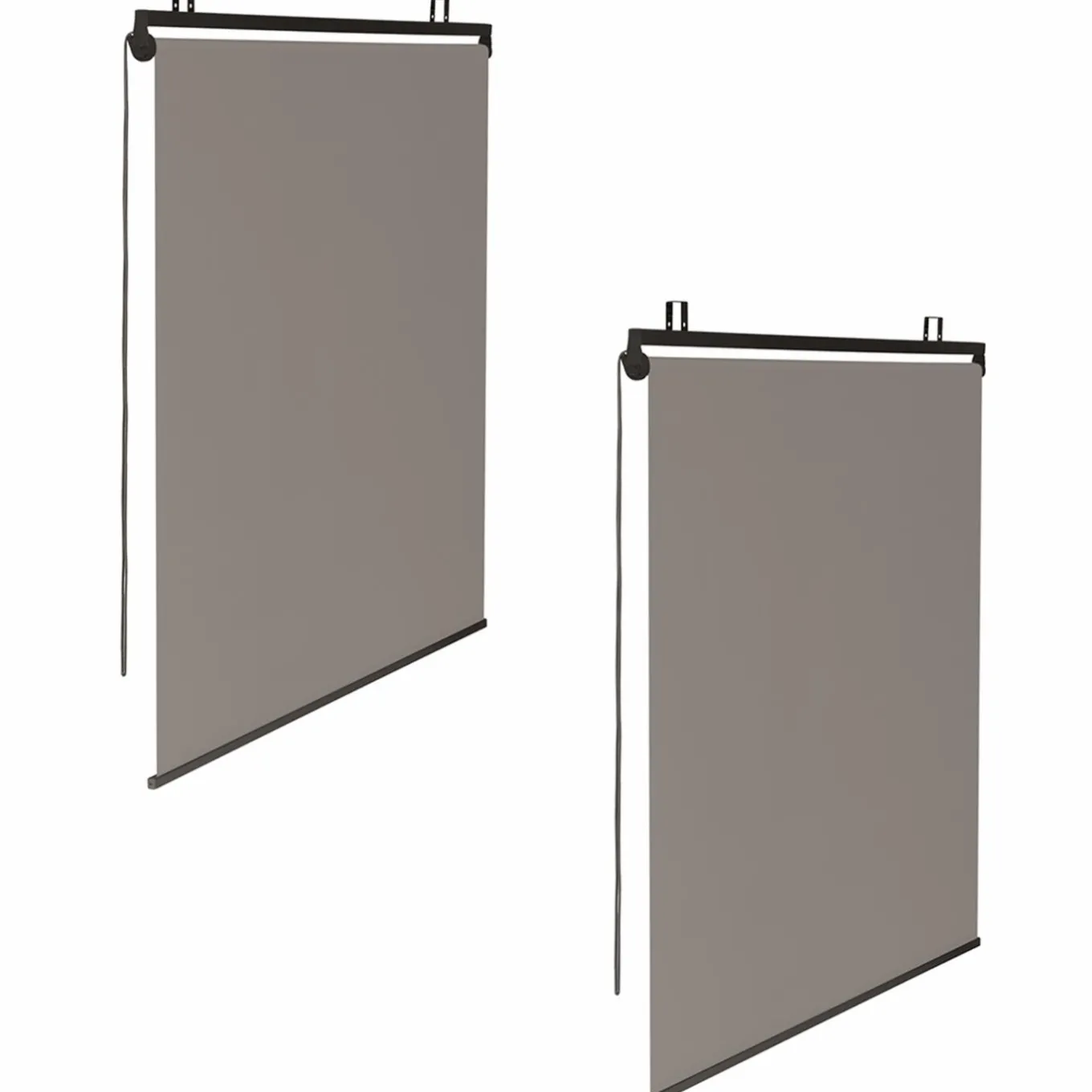 IDMarket Pergola au toit rétractable avec 6 stores coloris taupe* Tonnelles De Jardin|Pergolas