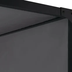 IDMarket Pergola avec rideaux coulissants gris anthracite 3x6m* Tonnelles De Jardin|Pergolas