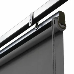 IDMarket Pergola toit rétractable gris et stores enrouleurs* Tonnelles De Jardin|Pergolas