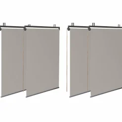 IDMarket Pergola toit rétractable taupe et stores enrouleurs* Tonnelles De Jardin|Pergolas