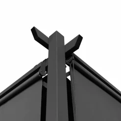 IDMarket Pergola toit rétractable 3x6m gris anthracite et stores enrouleurs* Tonnelles De Jardin|Pergolas