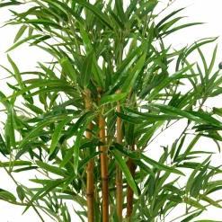 IDMarket Plante artificielle bambou 120 cm* Décoration Et Accessoires|Plantes Artificielles