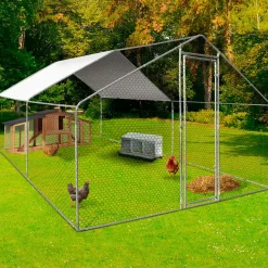 IDMarket Pondoir pour poules 3 emplacements en métal nichoir avec fond* Accessoires Animaux|Accessoires Poulailler