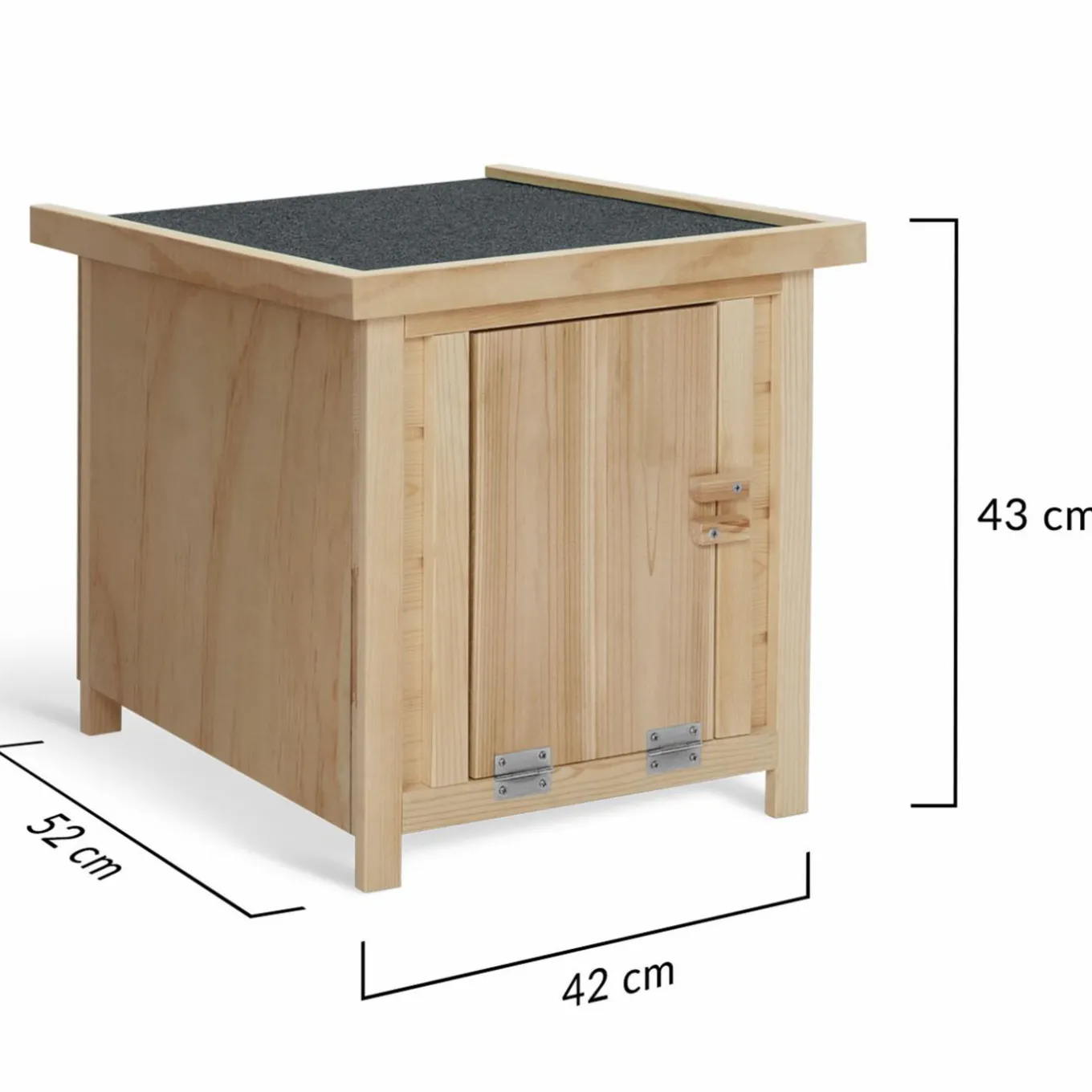 IDMarket Pondoirs en bois pour poules avec fond* Accessoires Animaux|Poulaillers
