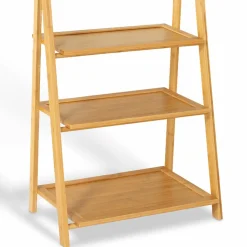 IDMarket Porte serviettes en bambou pour salle de bain* Collection Agencement Magasin|Collection Bambou