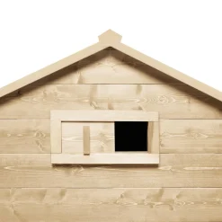 IDMarket Poulailler 4 à 6 poules en bois avec pondoir* Poulaillers