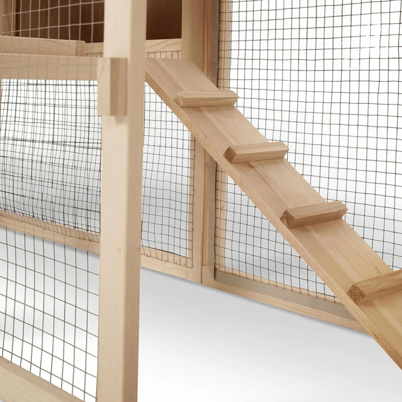 IDMarket Poulailler clapier XXL* Poulaillers