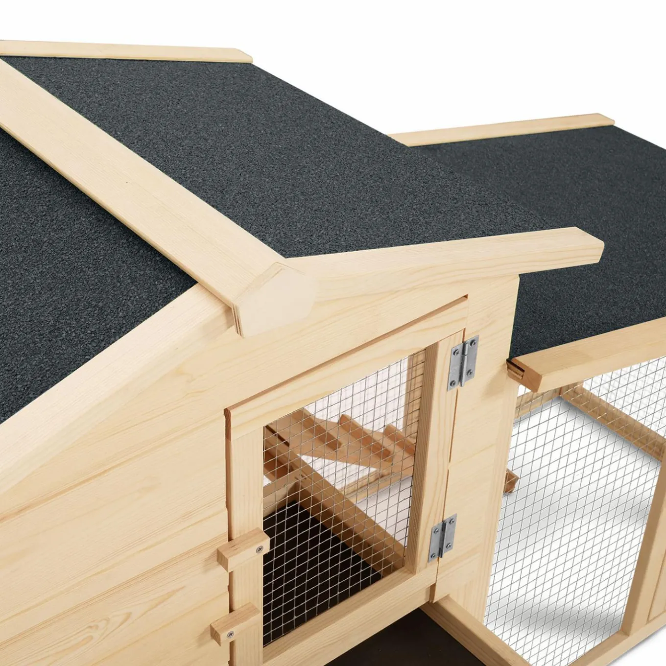 IDMarket Poulailler clapier XXL* Poulaillers