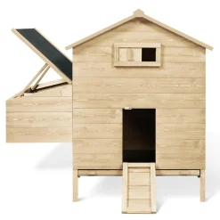 IDMarket Poulailler XXL avec pondoir* Poulaillers