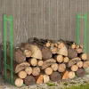 IDMarket Range bûches extérieur* Stockage Du Bois