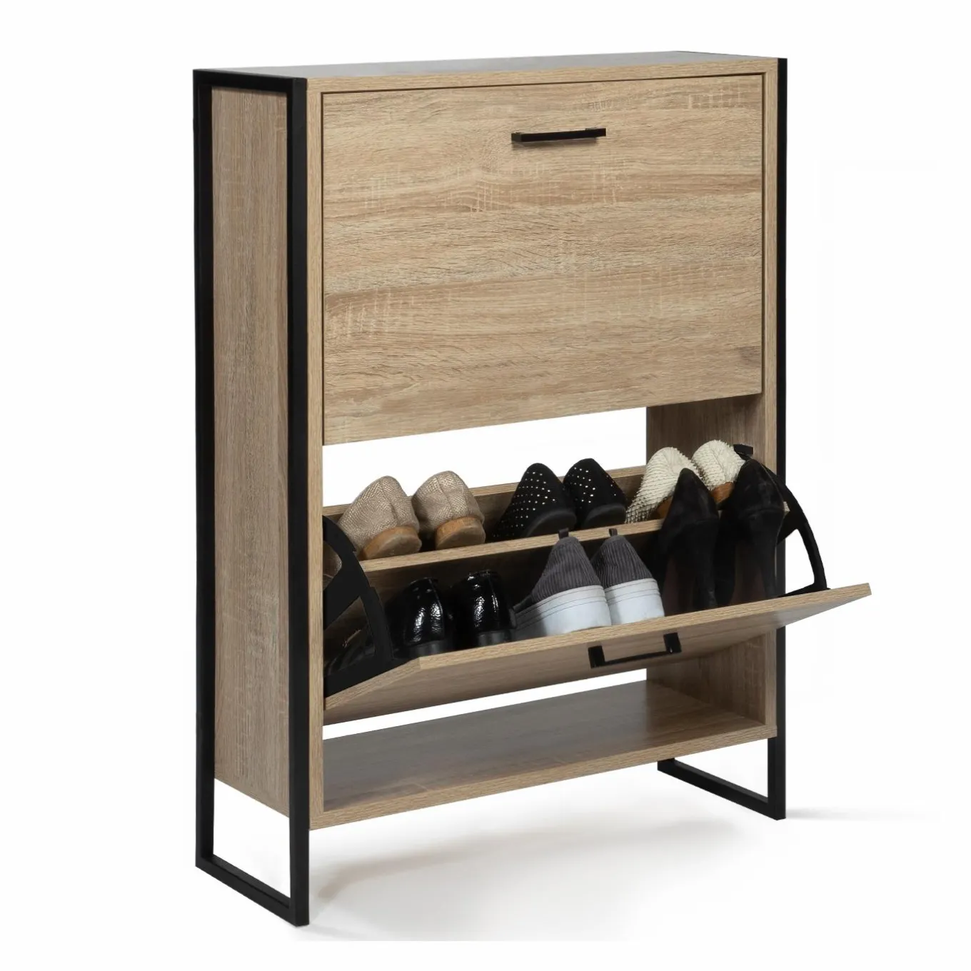 IDMarket Range chaussures industriel* Meubles Bas|Meubles En Bois