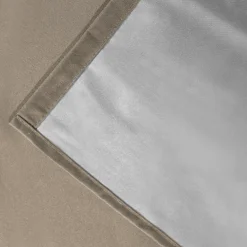 IDMarket Rideaux occultants thermiques couleur taupe* Accessoires Anti-Froid|Rideaux