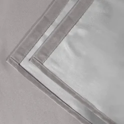 IDMarket Rideaux occultants thermiques gris clair* Accessoires Anti-Froid|Rideaux