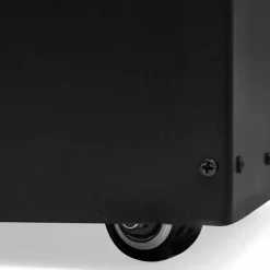 IDMarket Réservoir à granulés / pellets 4 roulettes avec tamis 30kg noir* Accessoires Cheminée