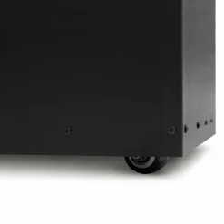 IDMarket Réservoir à granulés - rangement à pellets 55 kg noir 36 x 36 x 87 cm* Accessoires Cheminée