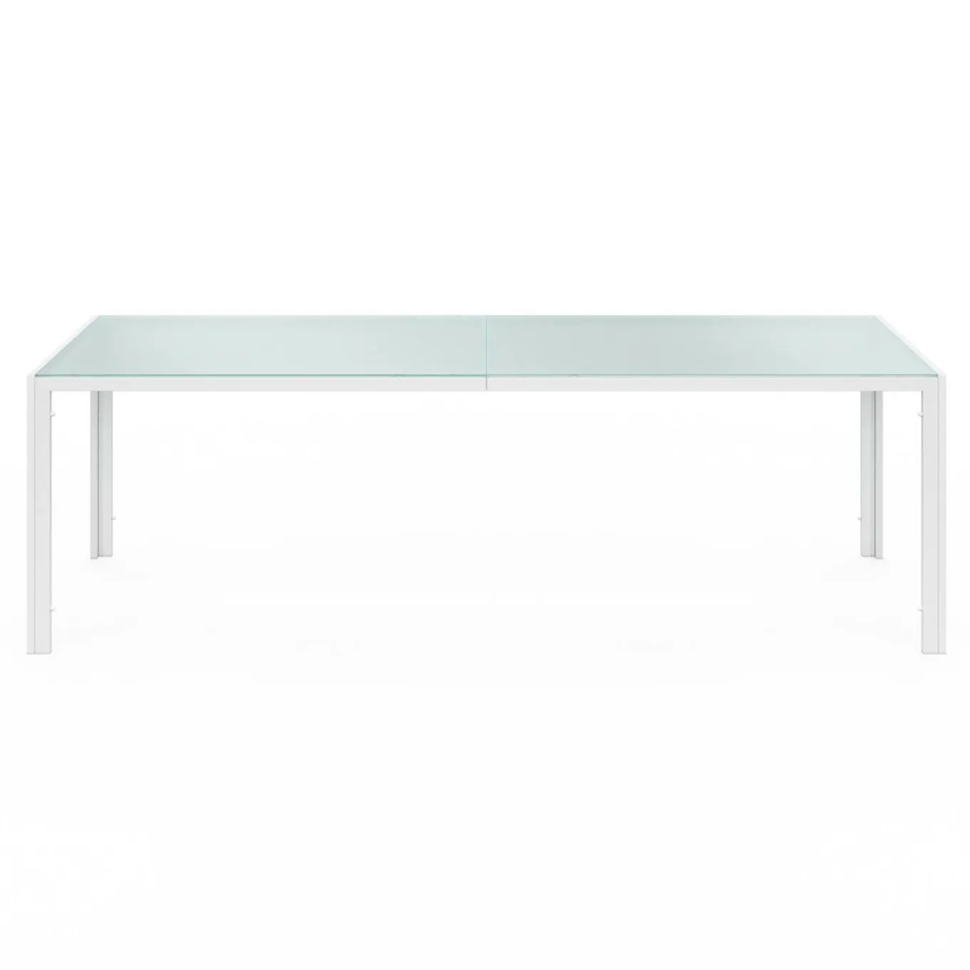 IDMarket Salon de jardin 10 personnes blanc et beige 240 cm* Salons De Jardin