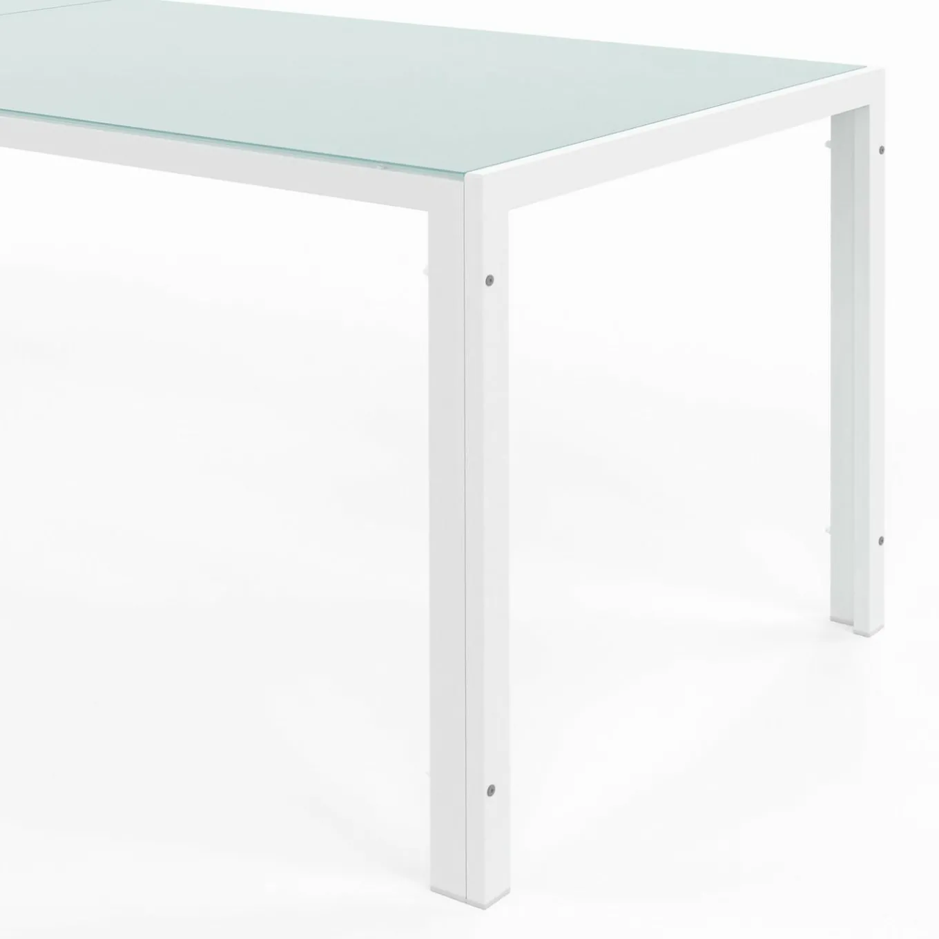 IDMarket Salon de jardin 10 personnes blanc et beige 240 cm* Salons De Jardin