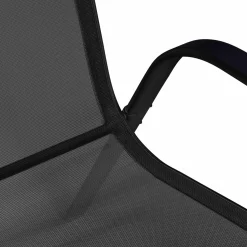 IDMarket Salon de jardin bois et noir extensible* Salons De Jardin