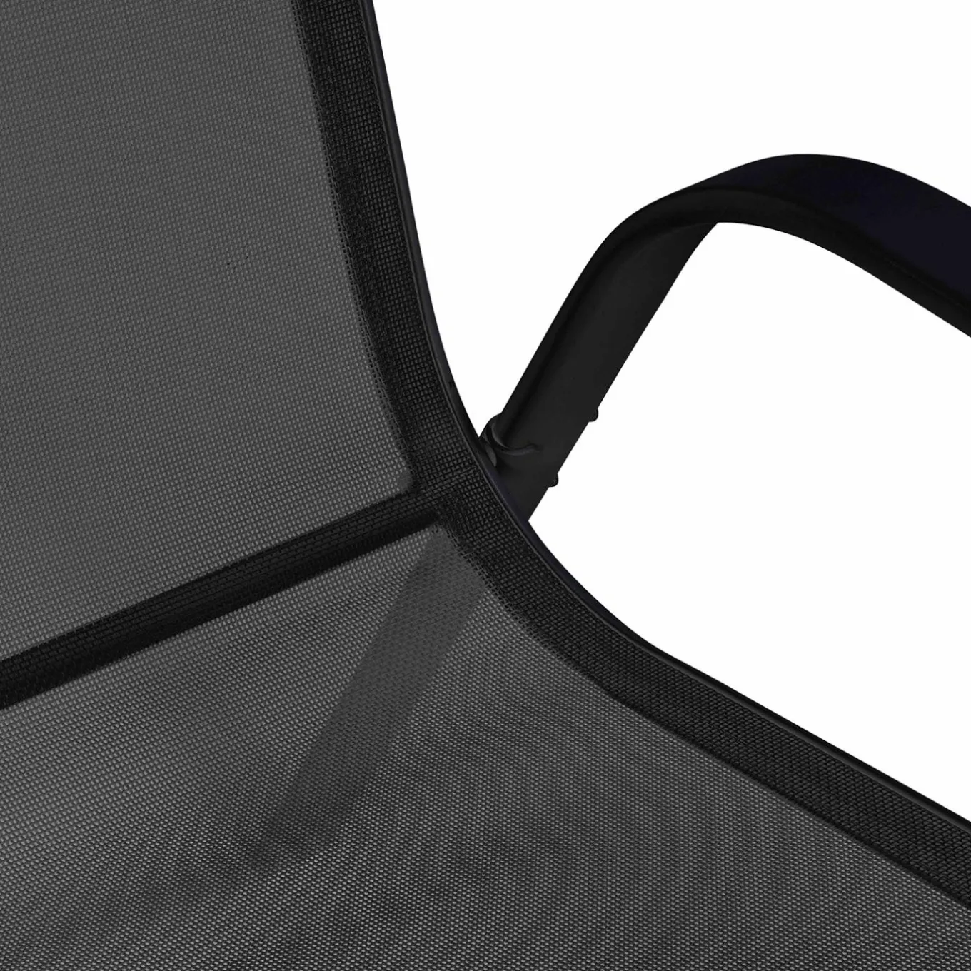 IDMarket Salon de jardin bois et noir extensible* Salons De Jardin