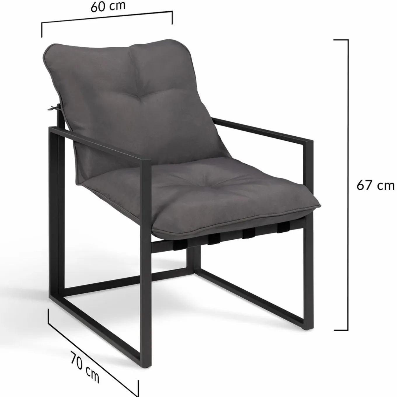 IDMarket Salon de jardin d'angle bas 8 personnes gris* Salons De Jardin