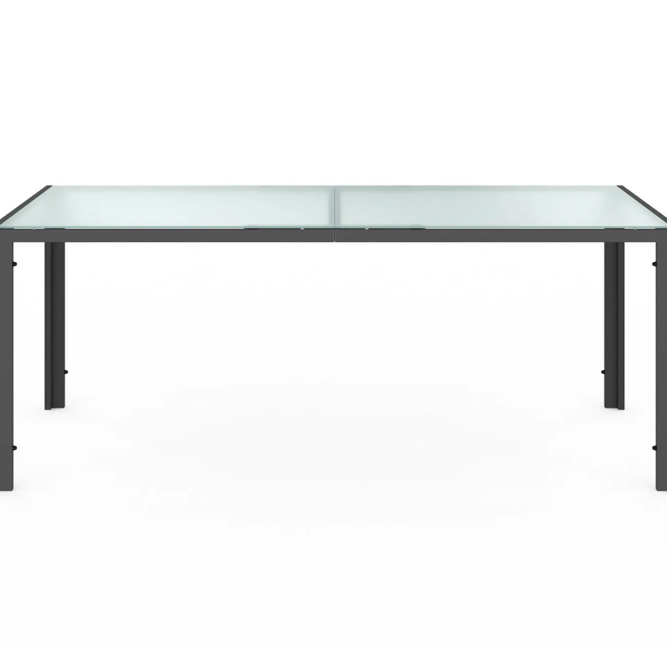 IDMarket Salon de jardin gris anthracite table 190 cm et 8 chaises empilables* Salons De Jardin