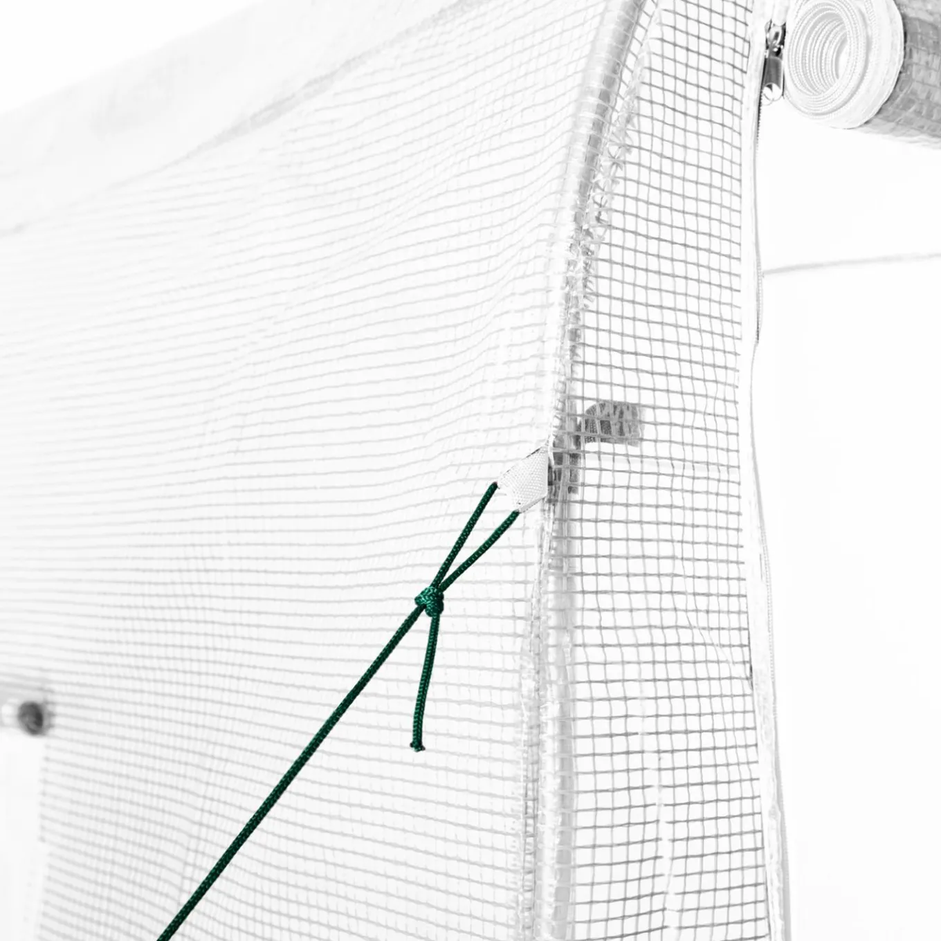 IDMarket Serre à tomates 3 m² 3 x 1 x 2 m blanche* Serres À Tomates Et Équipement Du Potager|Serres