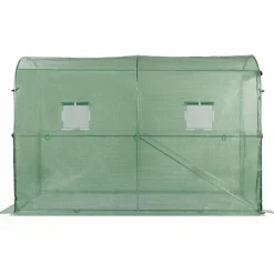 IDMarket Serre à tomates 3 m² 3x1x2m* Serres À Tomates Et Équipement Du Potager|Serres