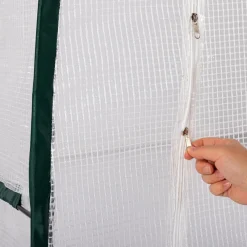 IDMarket Serre d'hivernage balcon et terrasse en demi lune* Protection Du Jardin|Serres