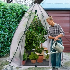 IDMarket Serre pour hivernage des plantes bâche bulle* Protection Du Jardin|Serres