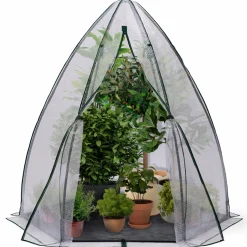 IDMarket Serre pour hivernage des plantes bâche bulle* Protection Du Jardin|Serres