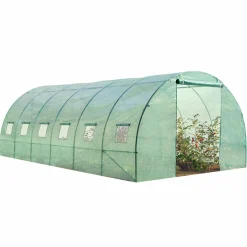 IDMarket Serre tunnel 18 m²* Serres Tunnel|Serres