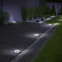 IDMarket Spots solaires extérieur LED* Eclairages D'Ambiance