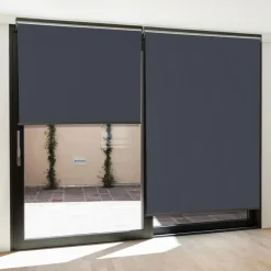 IDMarket Store enrouleur vertical gris pour pergola* Accessoires Pergolas Et Tonnelles