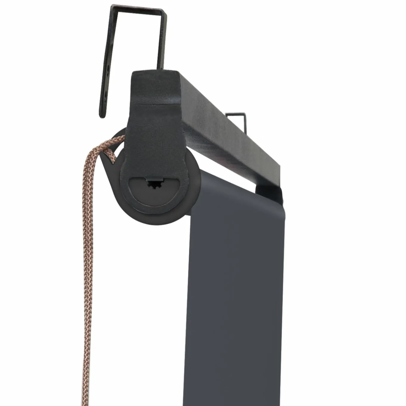 IDMarket Store enrouleur vertical gris pour pergola* Accessoires Pergolas Et Tonnelles