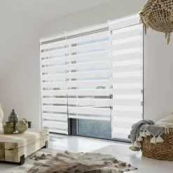 IDMarket Store jour nuit 60 x 170 cm blanc* Stores